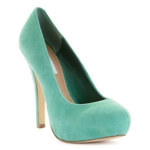 Steve Madden Traisie Platform Pump (Seafoam Green)